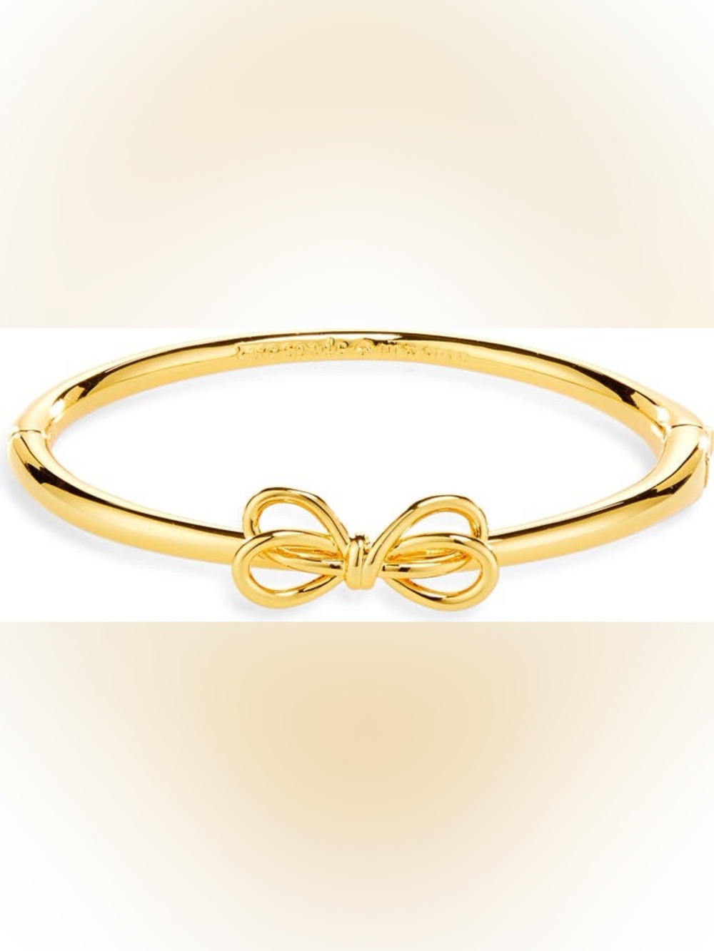 kate spade bow meets girl bangle bracelet NTW